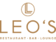 Leo’s Augsburg – goldenes Logo Leo’s Restaurant · Bar · Lounge – Logo